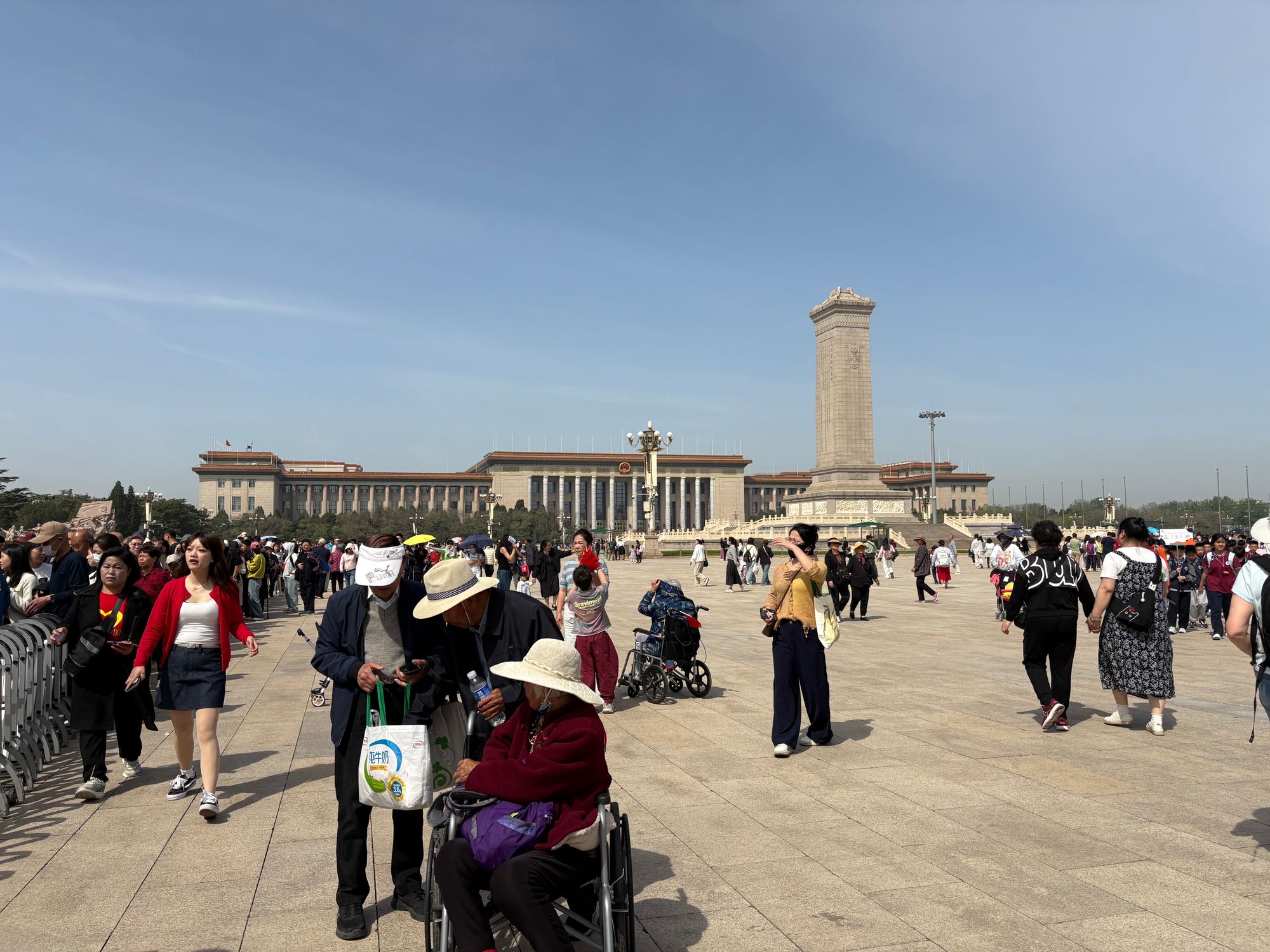 Tuesday – first stop, Tiananmen Square